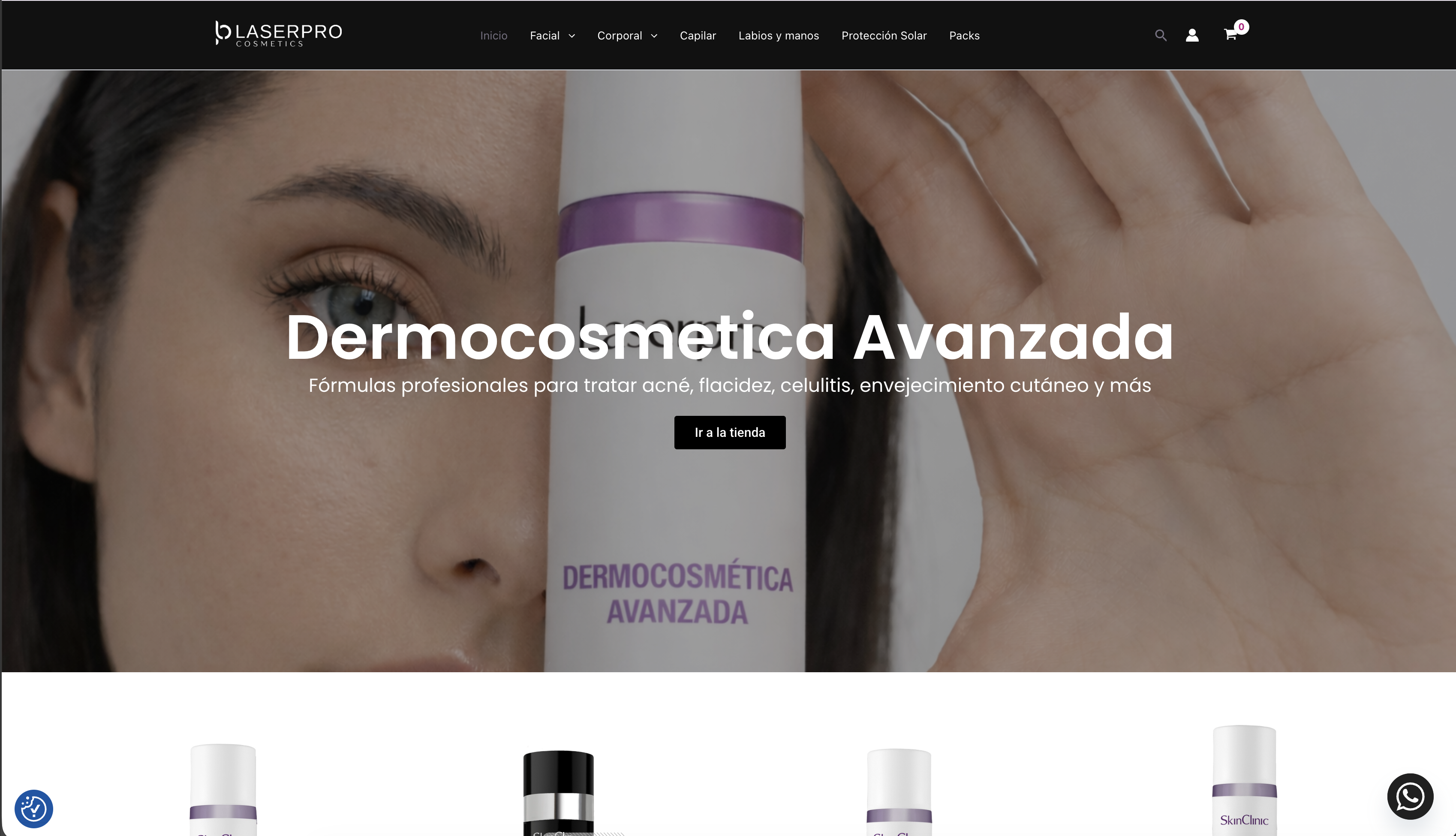 Ecommerce - Laserpro Cosmetics